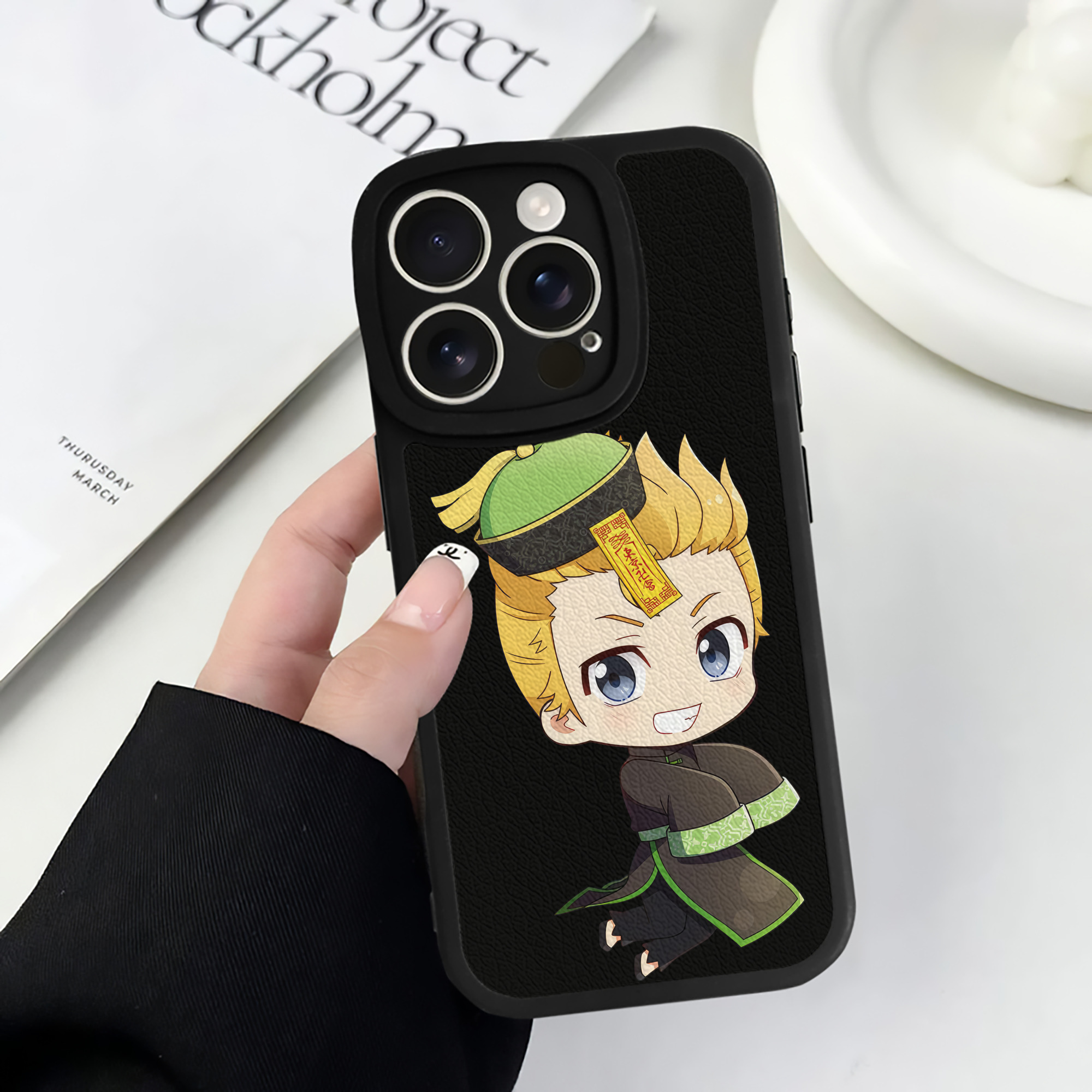 （画像用） 東京リベンジャーズ Tokyo Revengers 【iPhone 16シリーズ対応】シリコンスマホケース（レザー調） 材質：シリコン